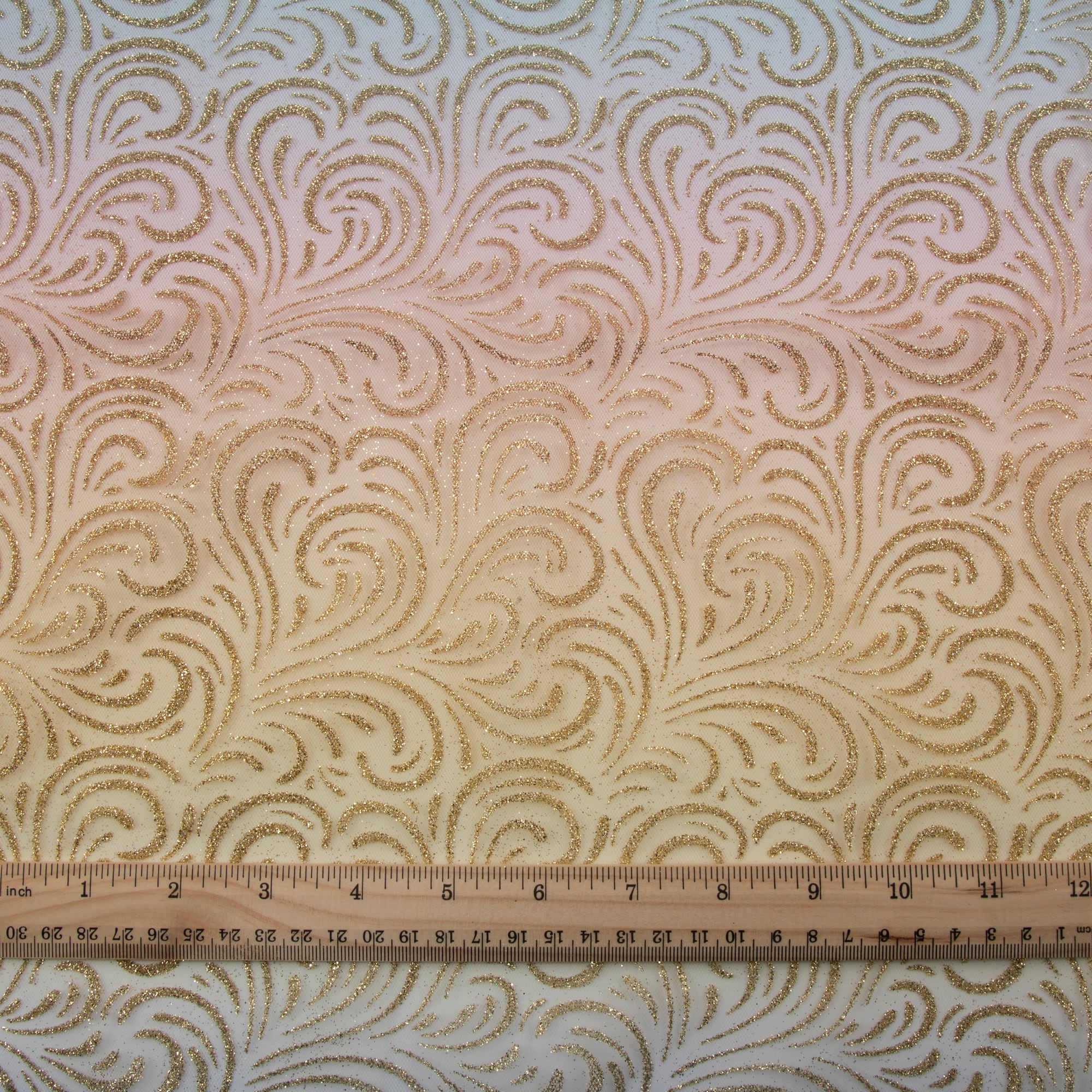 Wyla Rainbow & Gold Deco Mesh